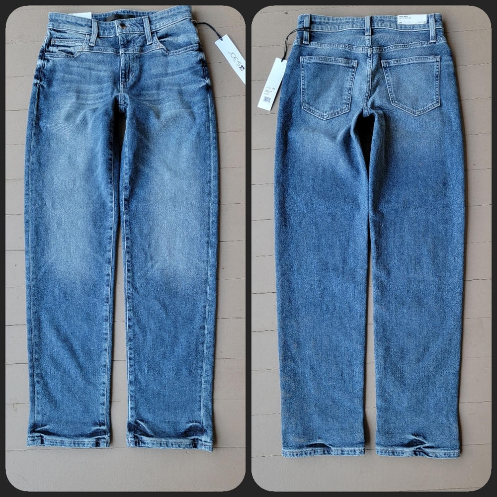 ๐ Joe's Joes Jeans The Niki Boyfriend mid rise jean VAQUERO med blue TSMVSQ5860 - Picture 5 of 16